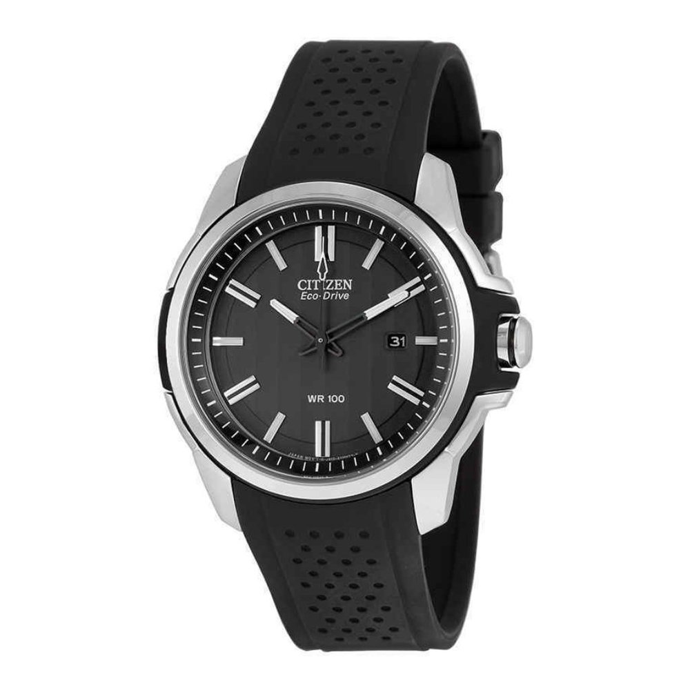 New Citizen Men's Black Dial Eco-drive w/ box